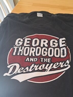 George Thorogood and The Destroyers Black Graphic Tee